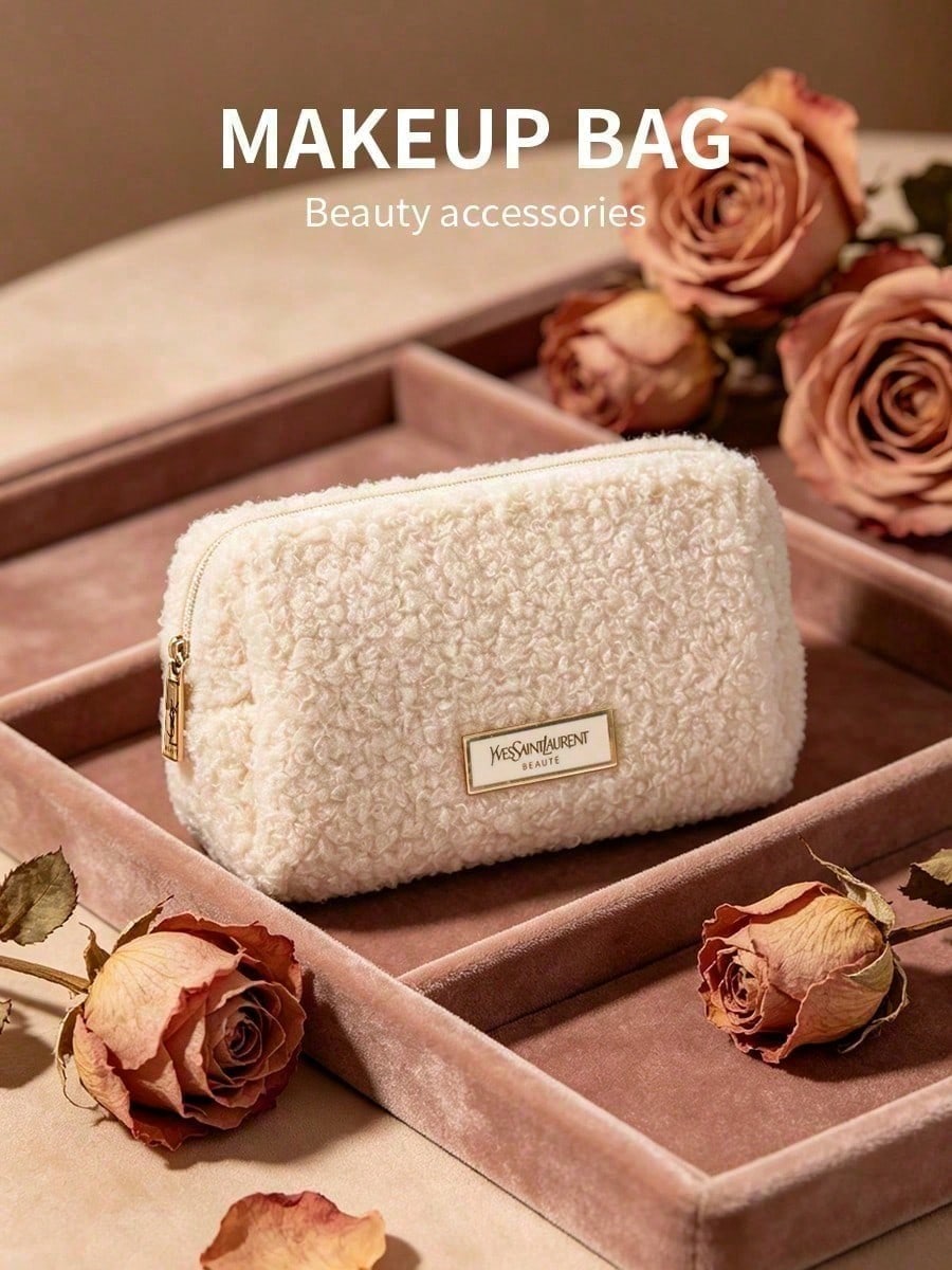 Ysl Beauty Makeup - YSL BEAUTE Off White Teddy Cosmetic