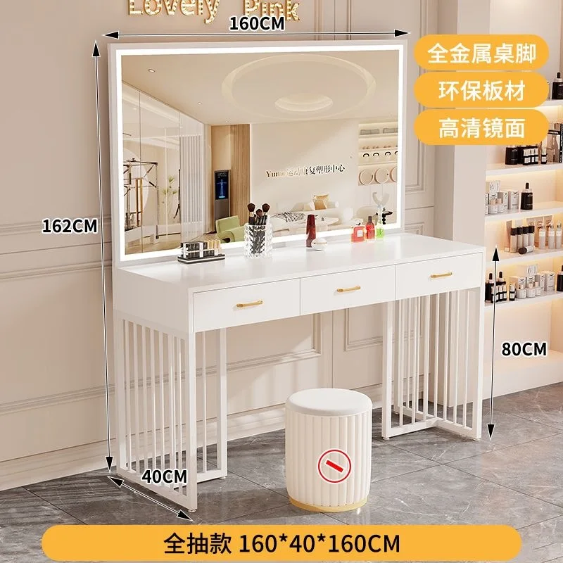 Beauty Makeup Studio - Modern studio dressing table with lamp
