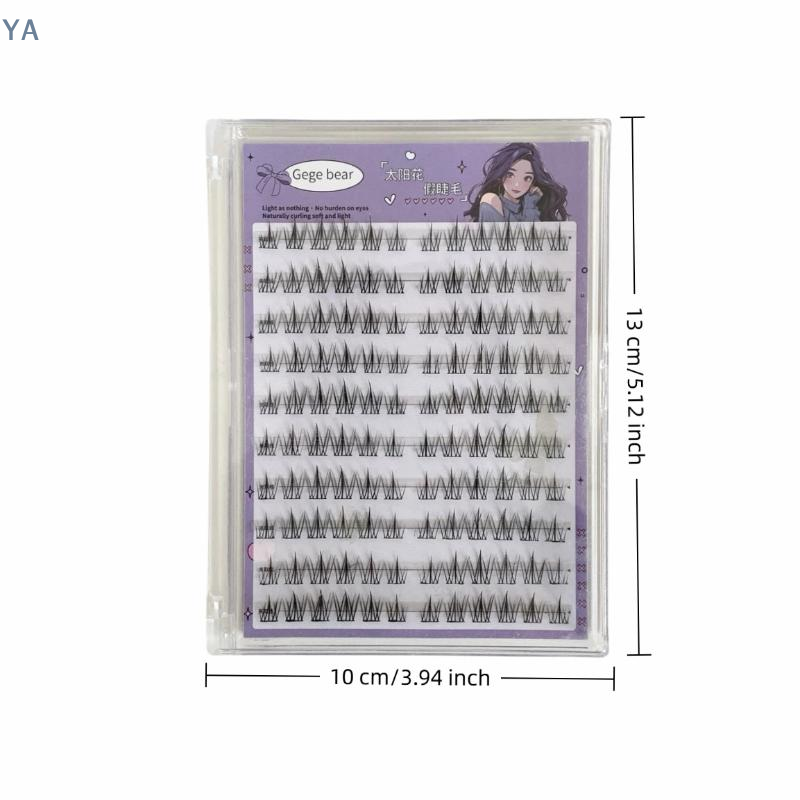 False Eyelashes Natural - 【SA】【SA】Glue Free False Eyelashes Solar Design