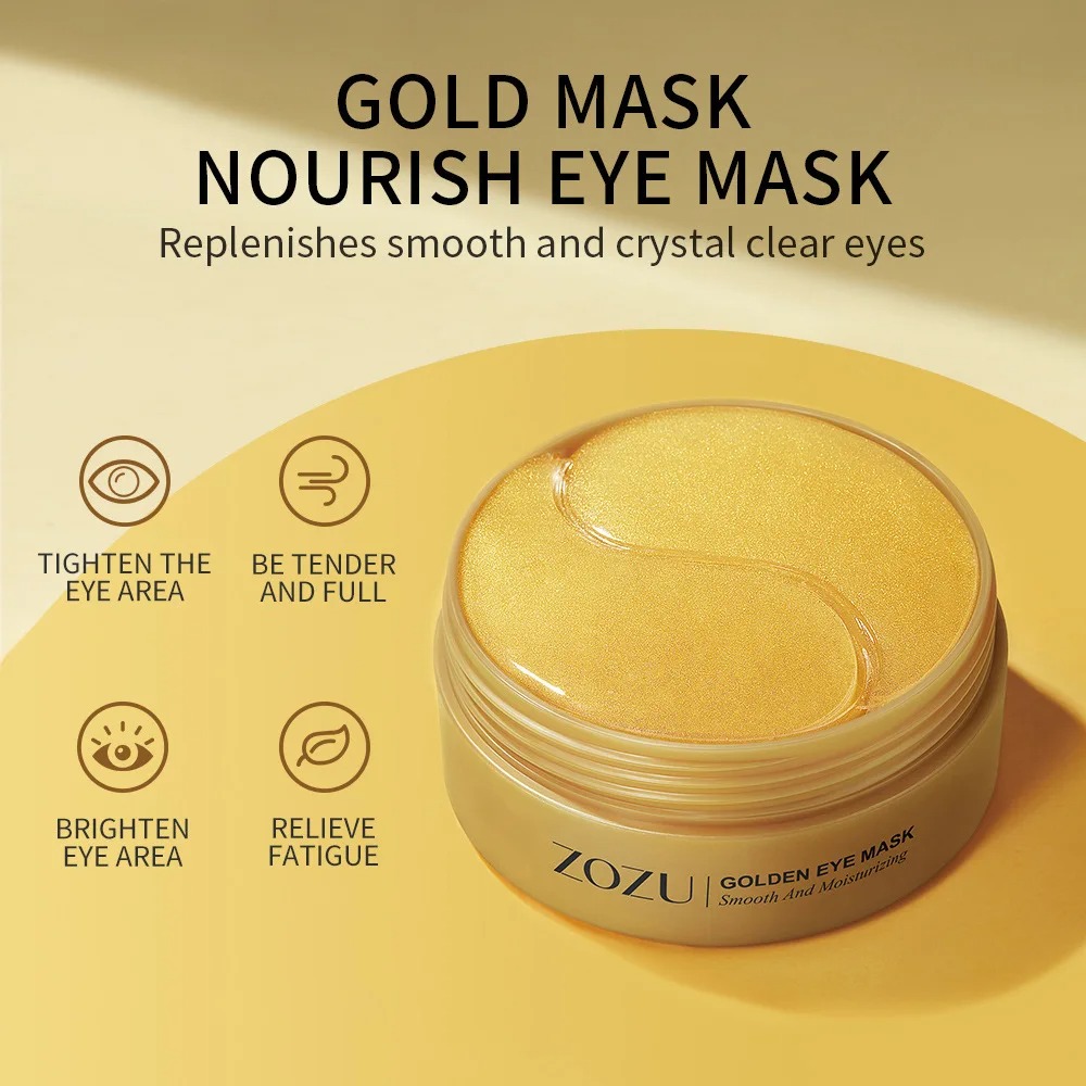 Collagen Eye Patch - 120pcs Avocado Golden Collagen Eye Mask