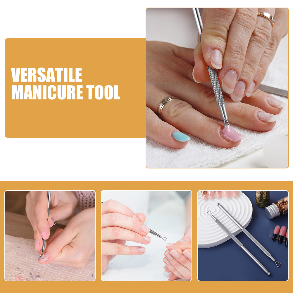6Pcs Nail Tools Stainless Stee - Gel Nail Polish review and price