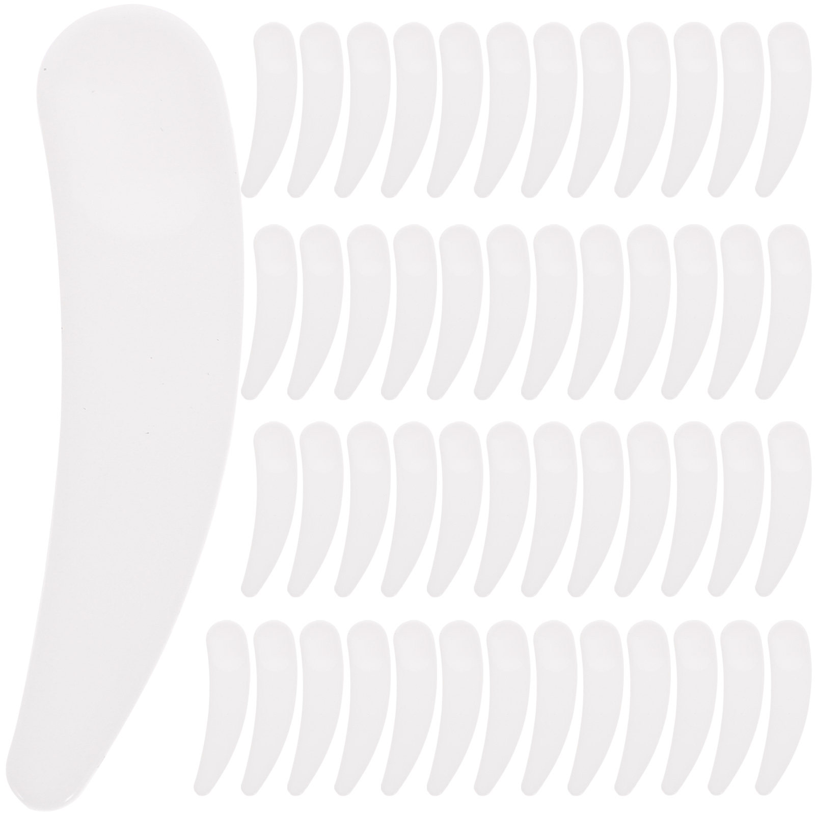 50Pcs Spatula Spoon Facial for - Beauty Makeup Tools review and price