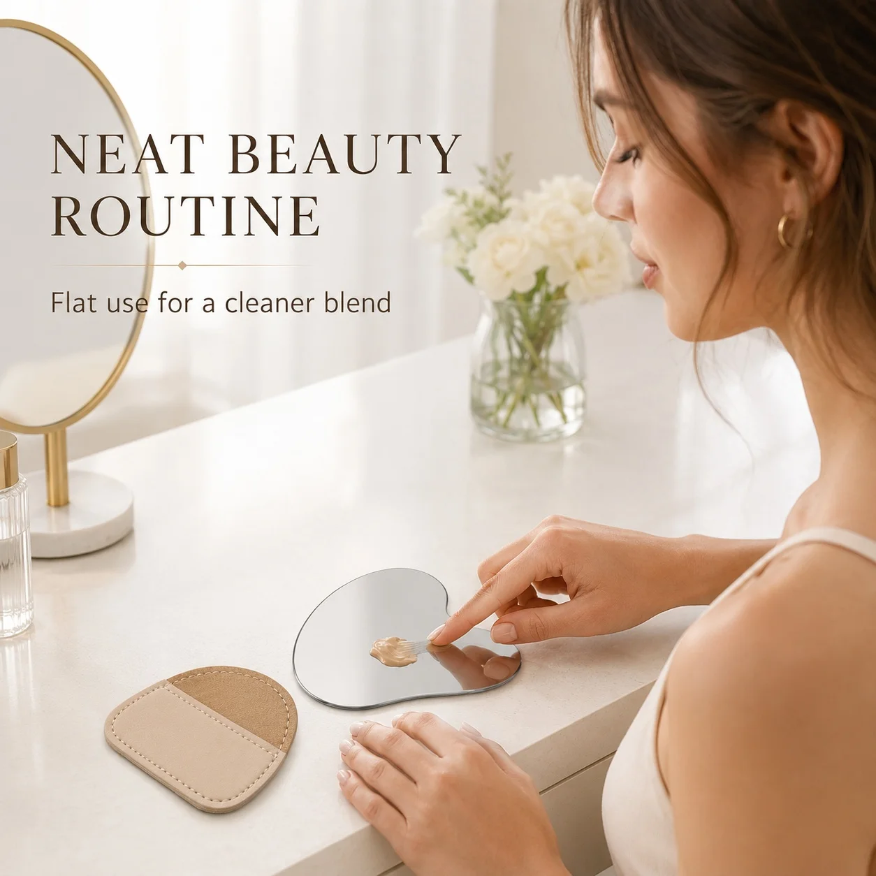 Heart Shaped Stainless Steel M - Beauty Makeup Tools review and price