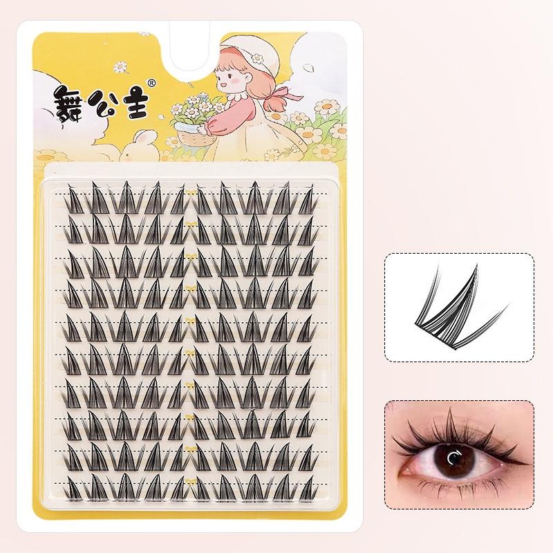 Hot Sale 10 Rows Individual Ey - False Eyelashes Natural review and price