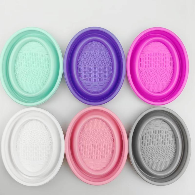 Folding Powder Puff Cleaning B - Blush Brush Kabuki review and price