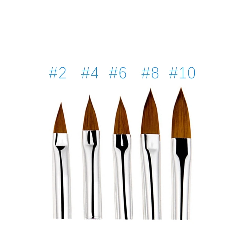 5 Sizes Nail Art UV Gel Carvin - Blush Brush Kabuki review and price