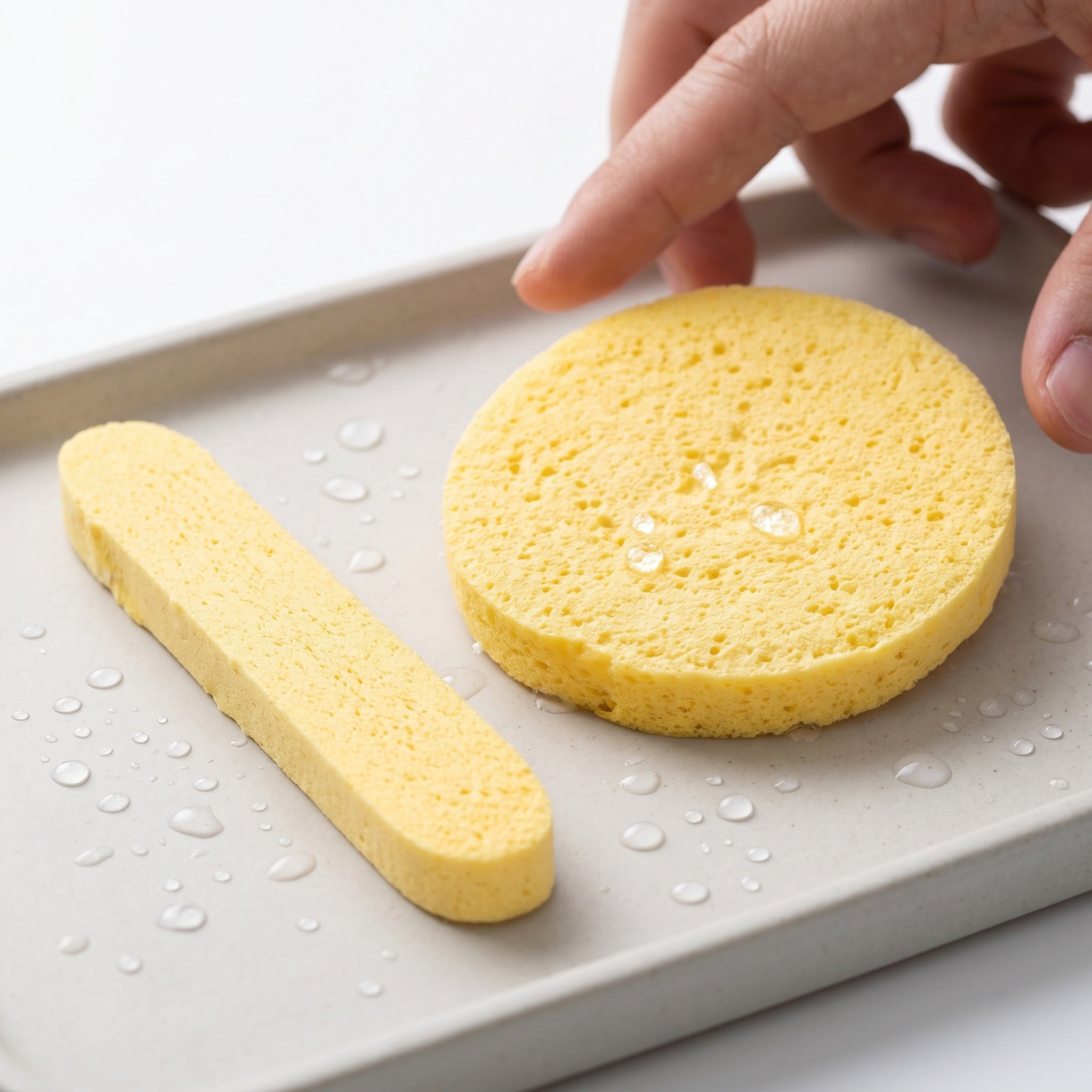 Round Compressed Makeup Facial - Beauty Makeup Tools review and price