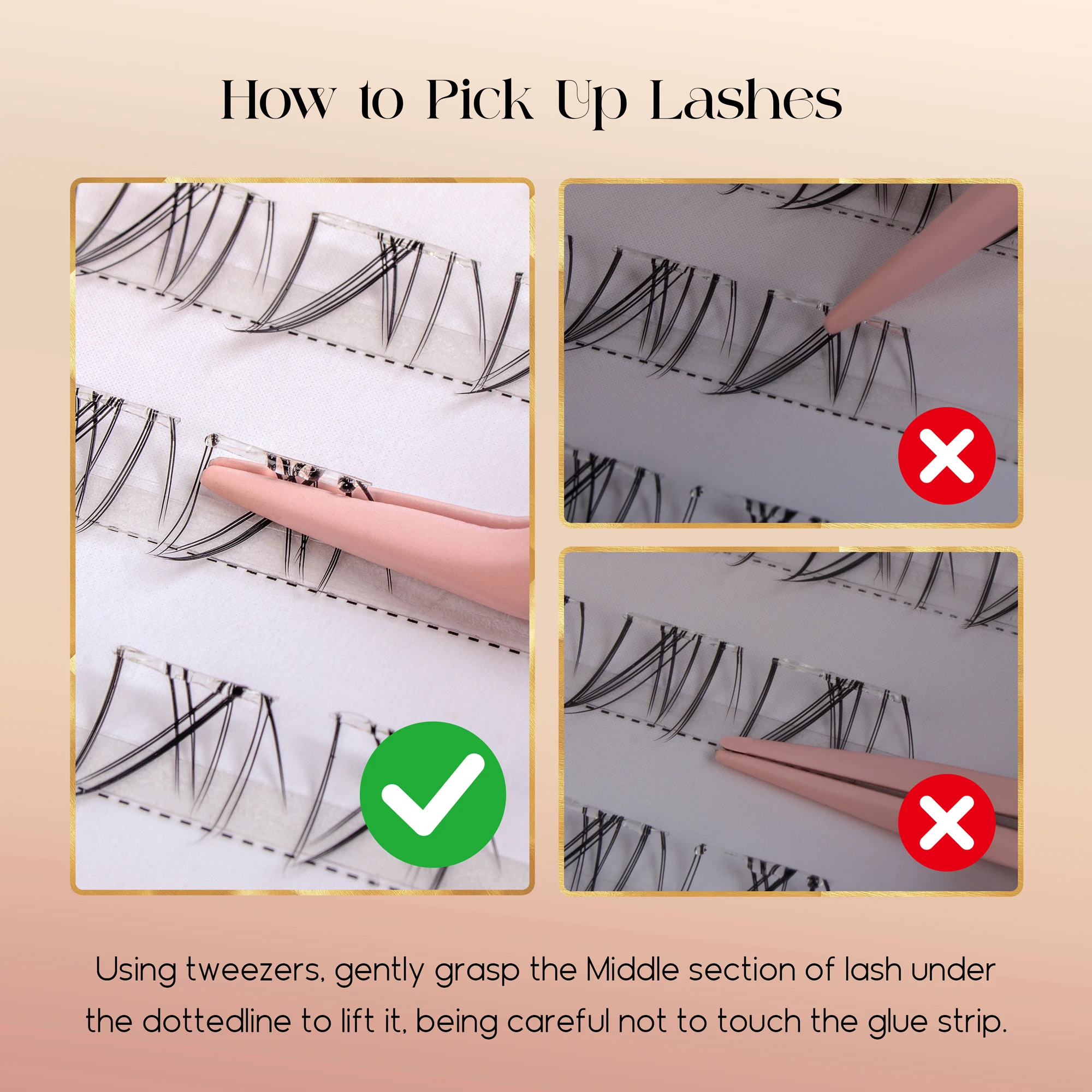 Befer No Glue Needed Lower Las - False Eyelashes Natural review and price