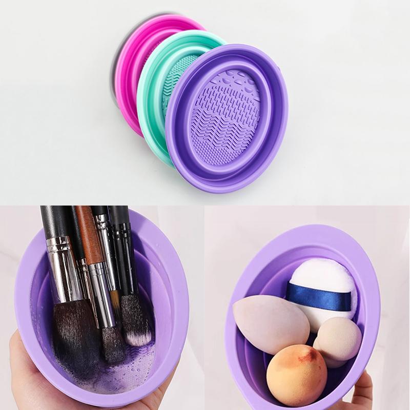 Soft Silicone Makeup Brush Cle - Blush Brush Kabuki review and price