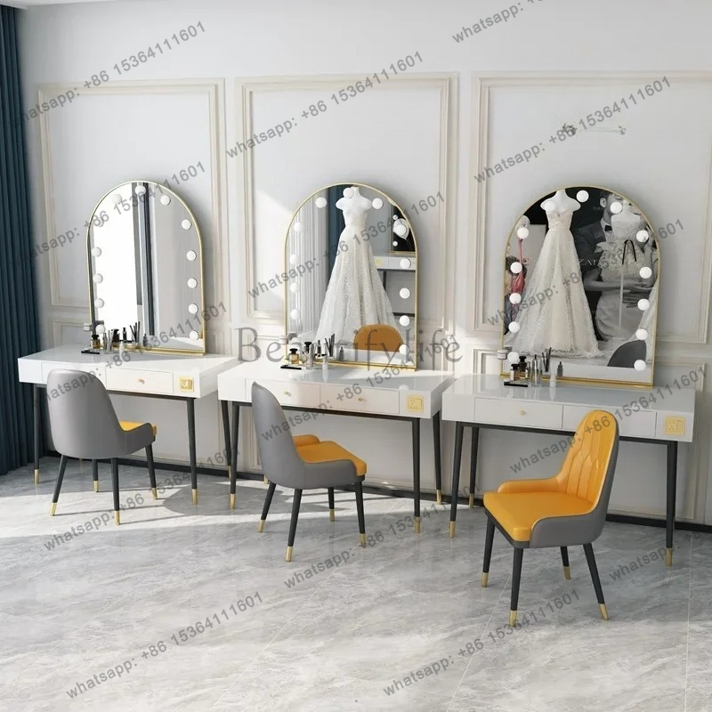simple lamp mirror makeup tabl - Beauty Makeup Studio review and price