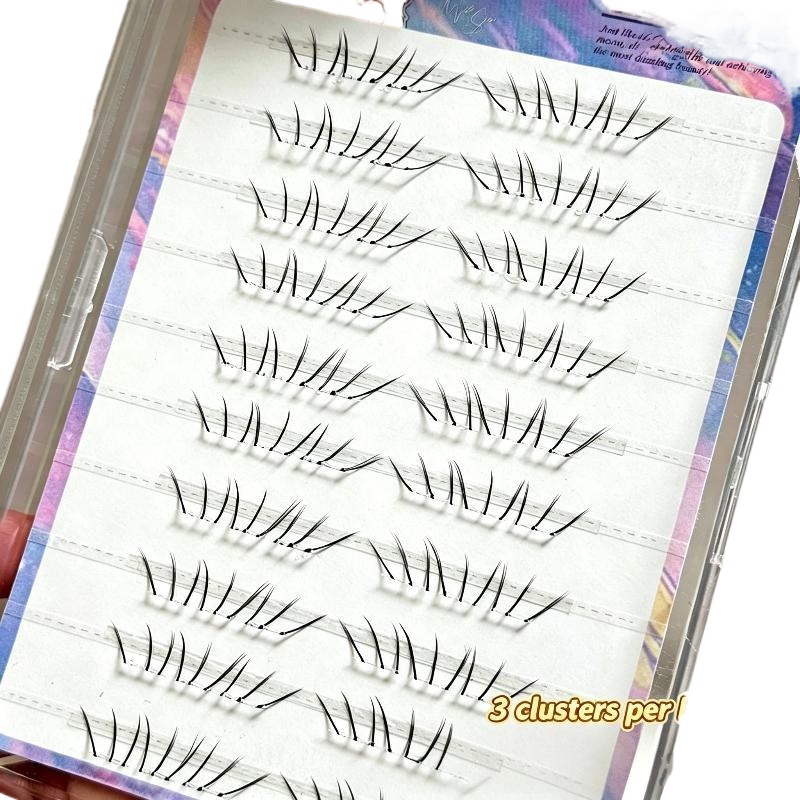1 Set Comic Lower Lash Extensi - False Eyelashes Natural review and price