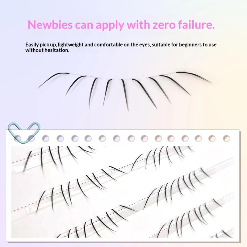 1 Set Comic Lower Lash Extensi - False Eyelashes Natural review and price
