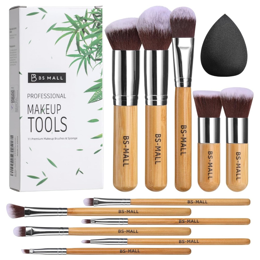 BS-MALL Makeup Brush Set 11Pcs - Blush Brush Kabuki review and price