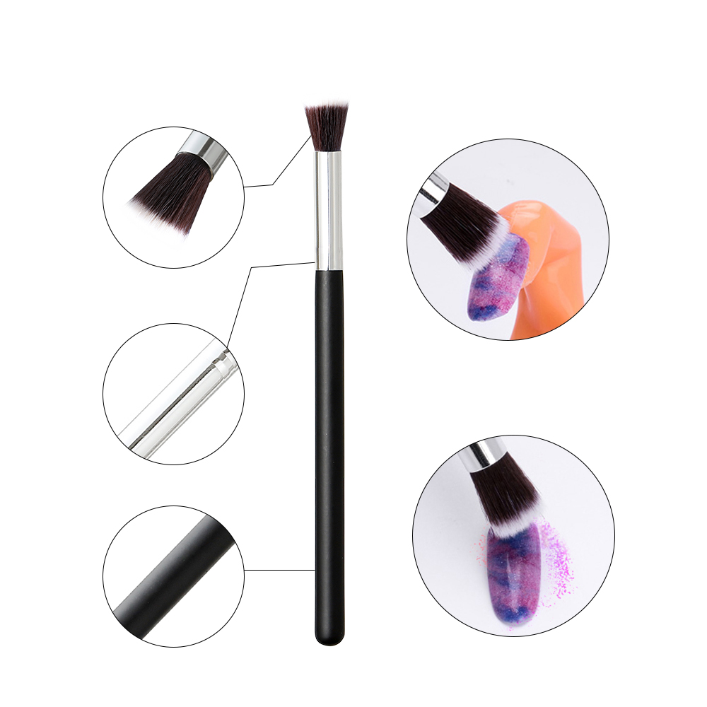 BNG Soft Nail Dip Powder Brush - Blush Brush Kabuki review and price