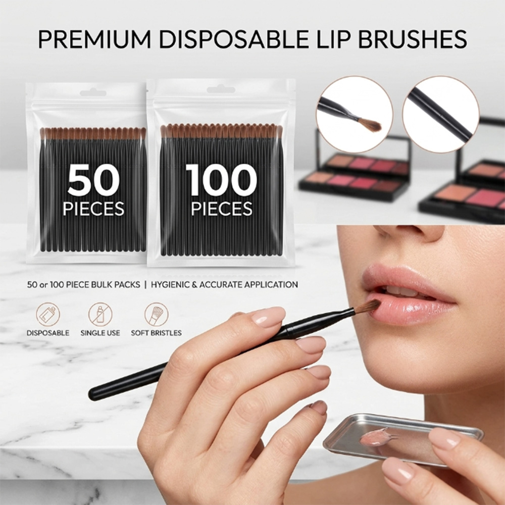 50/100pcs Disposable Lip Brush - Beauty Makeup Tools review and price
