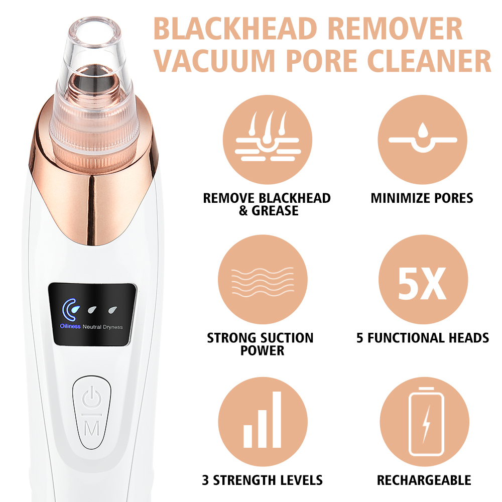 Vacuum Suction Blackhead Remov - Pore Vacuum review and price