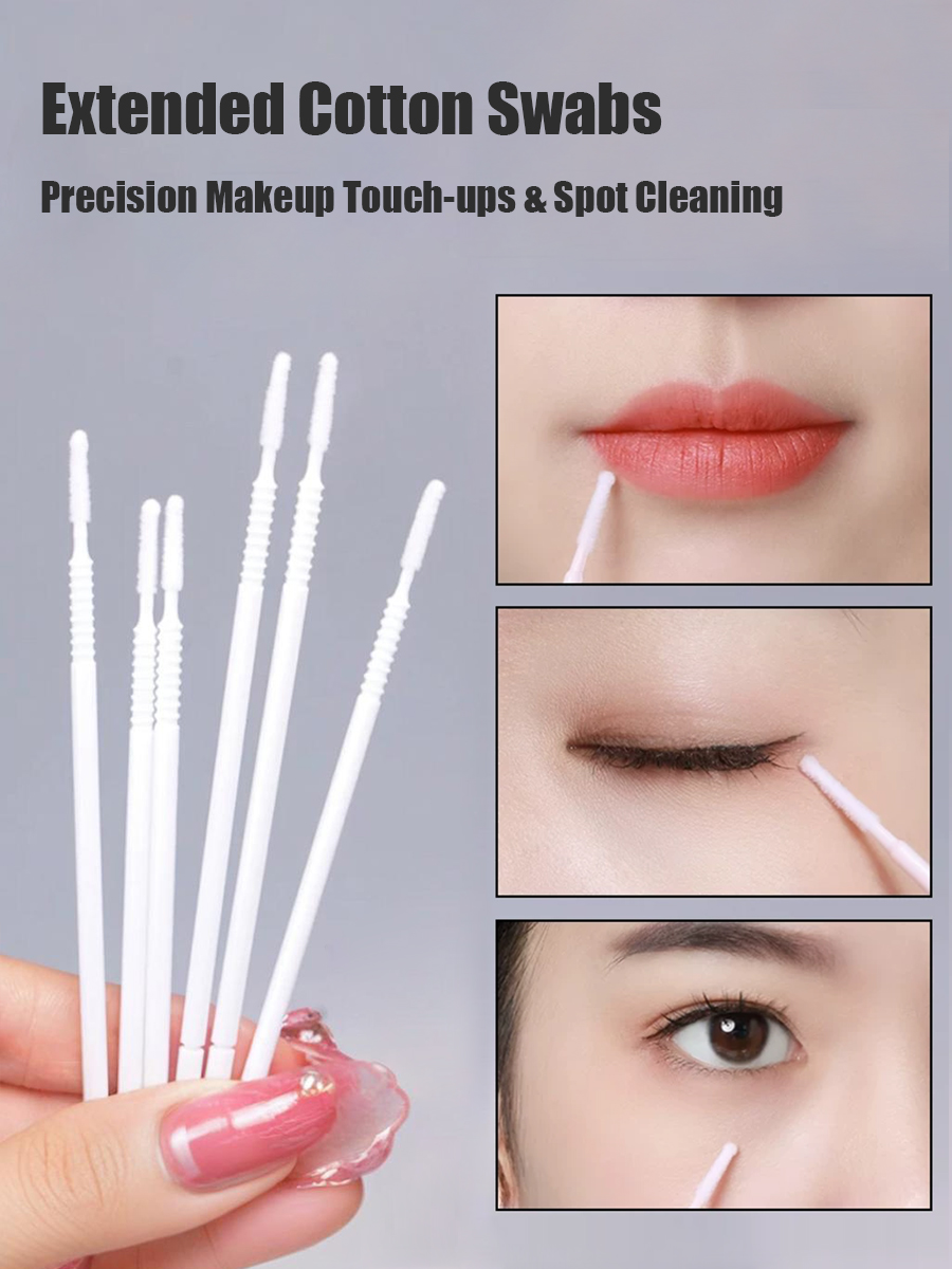 Disposable Long Cotton Swabs E - Beauty Makeup Tools review and price