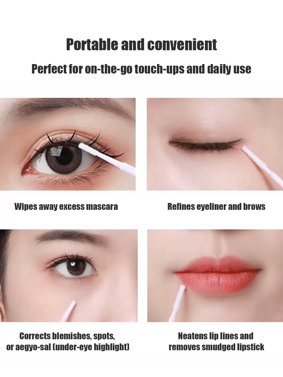 Disposable Long Cotton Swabs E - Beauty Makeup Tools review and price