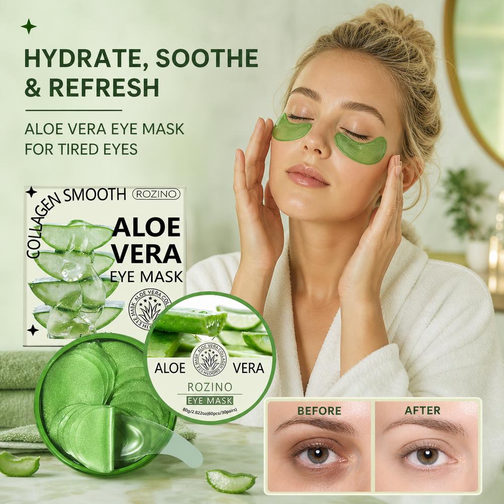60pcs Aloe Vera Collagen Eye M - Collagen Eye Patch review and price