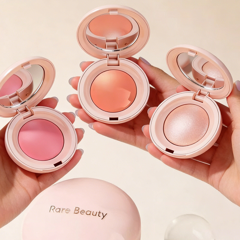 Rare Beauty Powder Blush Highl - Rare Beauty Makeup Kit review and price