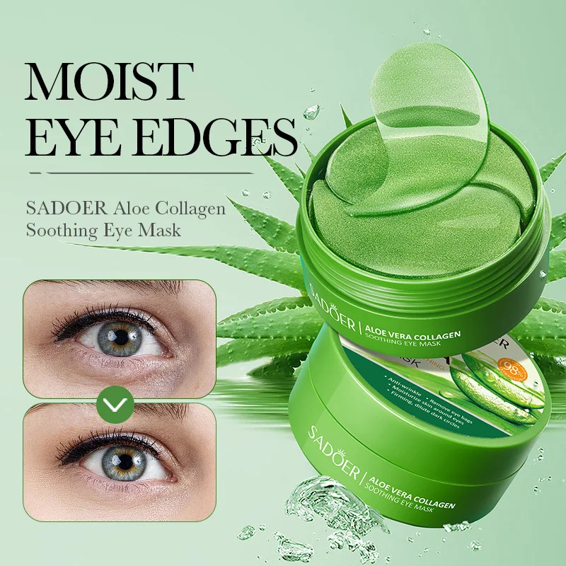 SAODER 60Pcs Aloe Vera Collage - Collagen Eye Patch review and price