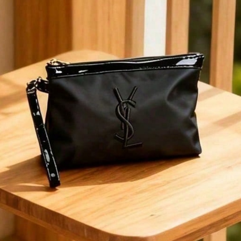 YSL Classic Cosmetic Bag For W - Ysl Beauty Makeup review and price