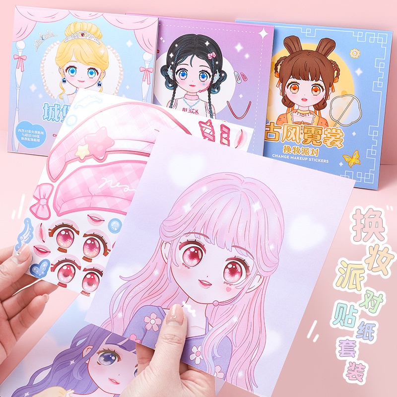 1PCS Makeup Change Stickers Ch - Beauty Makeup Book review and price