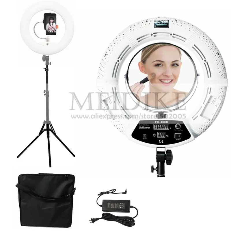 Yidoblo 96W Ring Light FD-480  - Beauty Makeup Studio review and price