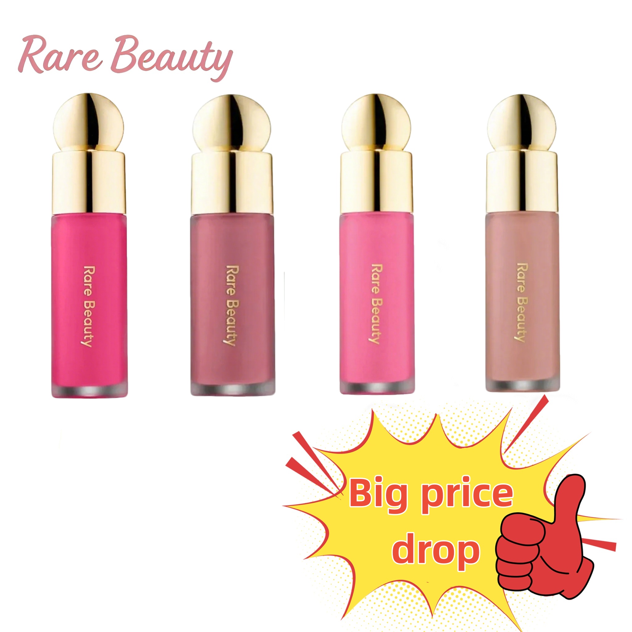 Rare Beauty Liquid Blush Silky - Rare Beauty Makeup Kit review and price