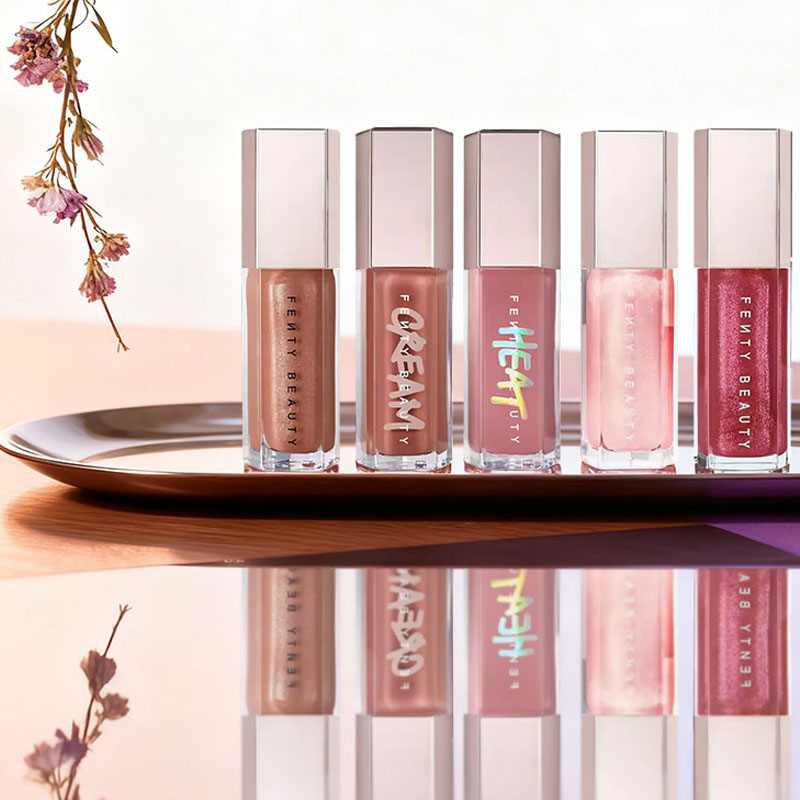 Fenty Beauty Gloss Bomb Lip Gl - Rare Beauty Makeup Kit review and price