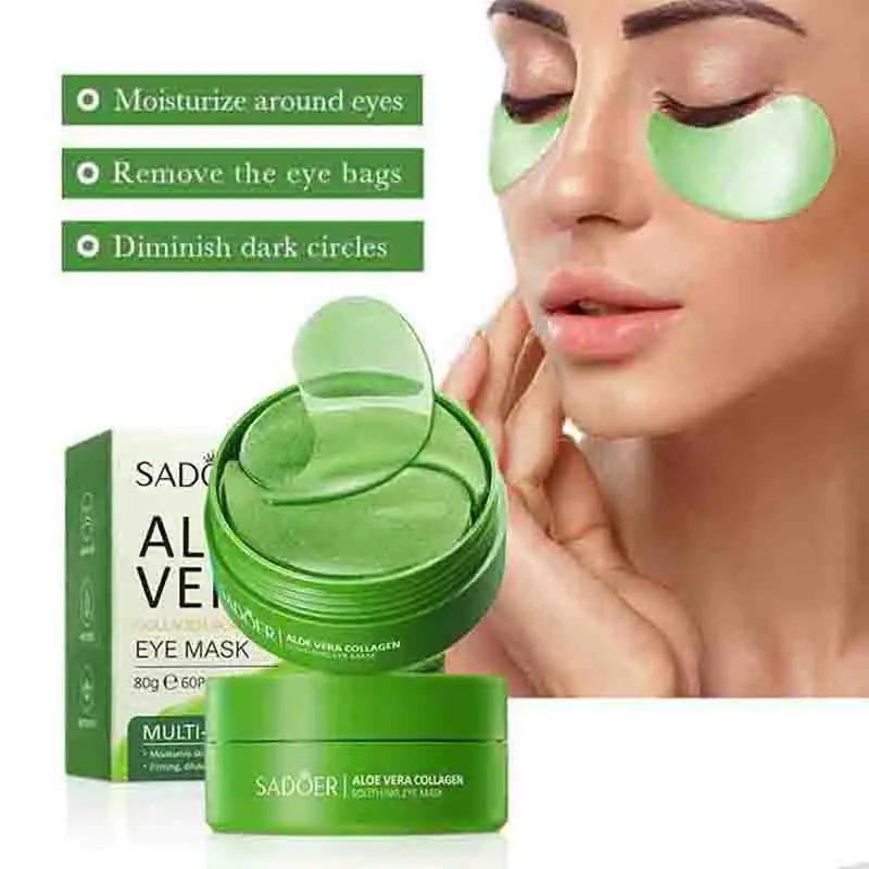 60pcs Aloe Vera Collagen Eye M - Collagen Eye Patch review and price
