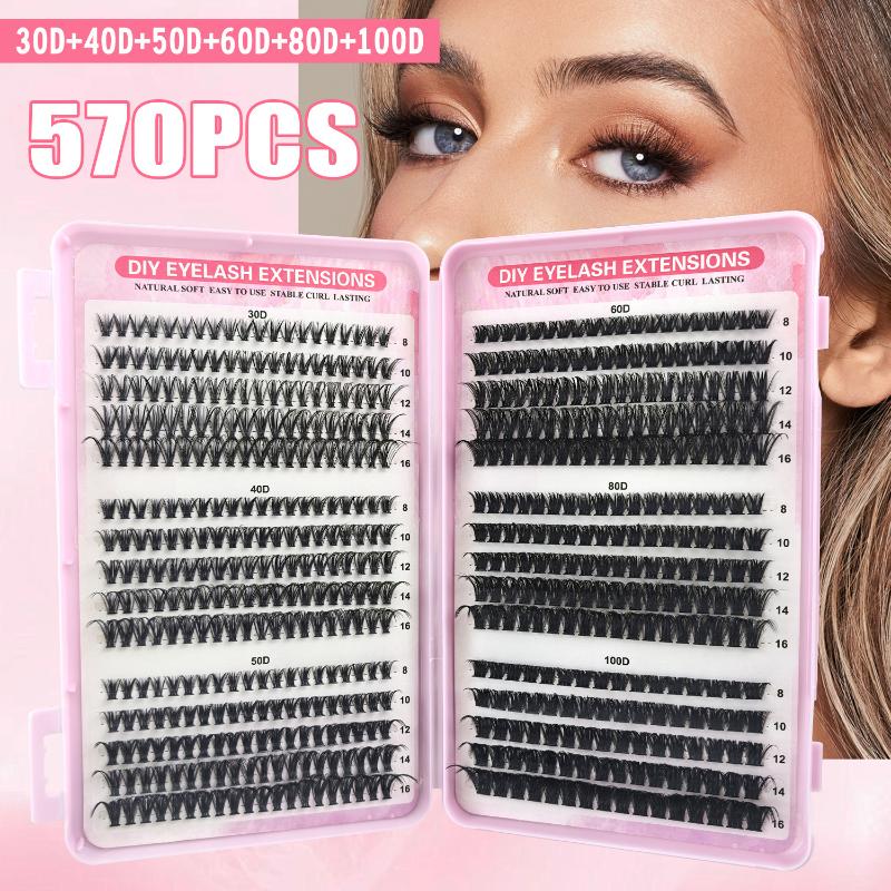 Individual Lashes 570pcs 30D 4 - Beauty Makeup Book review and price