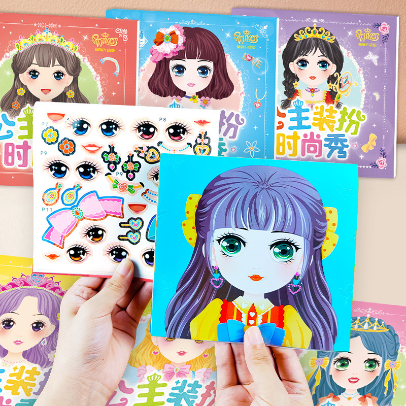 Princess Dress Up Stickers, 2- - Beauty Makeup Book review and price