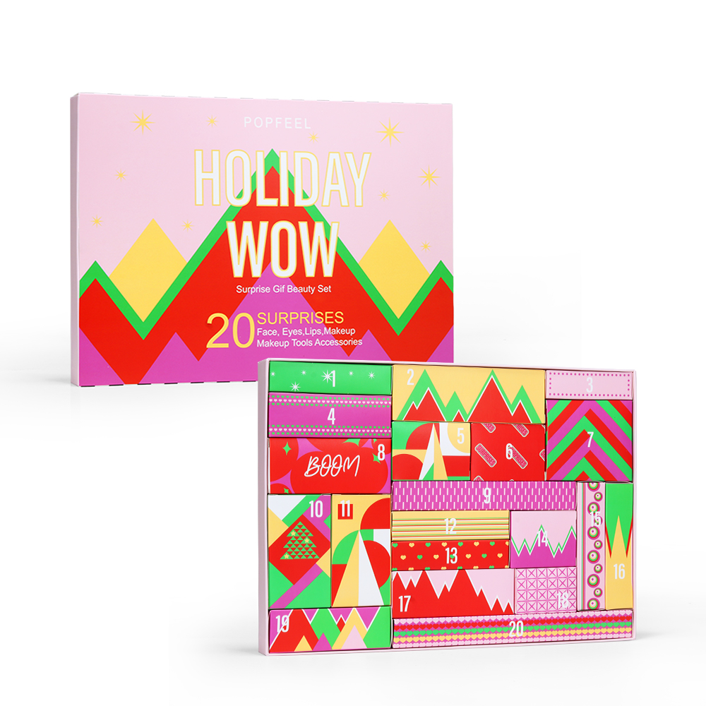 POPFEEL 20 Days Holiday Countd - Rare Beauty Makeup Kit review and price