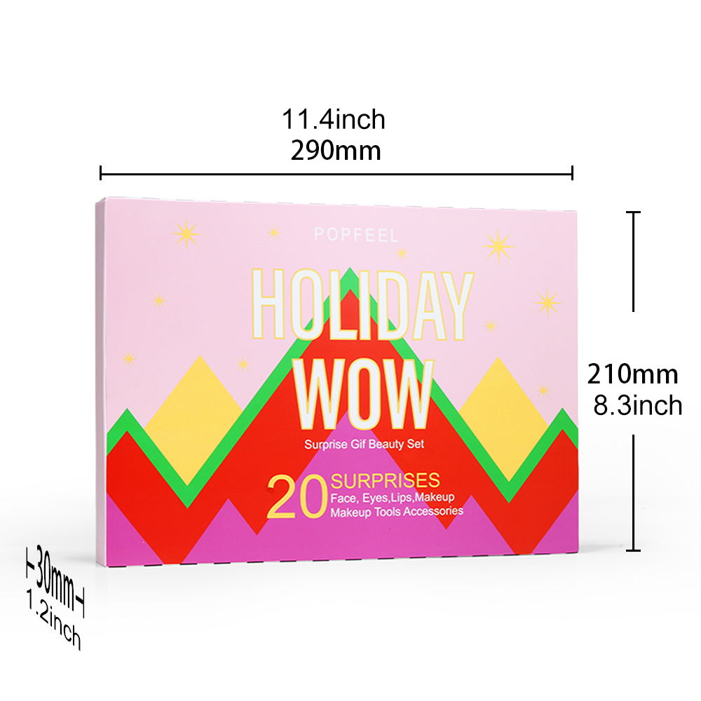 POPFEEL 20 Days Holiday Countd - Rare Beauty Makeup Kit review and price