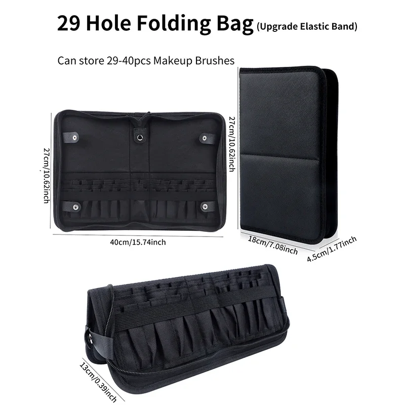 29/23 Holes Foldable Makeup Br - Blush Brush Kabuki review and price