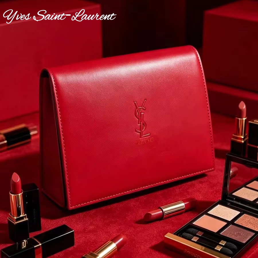 YSL Saint Laurent Red Leather  - Ysl Beauty Makeup review and price