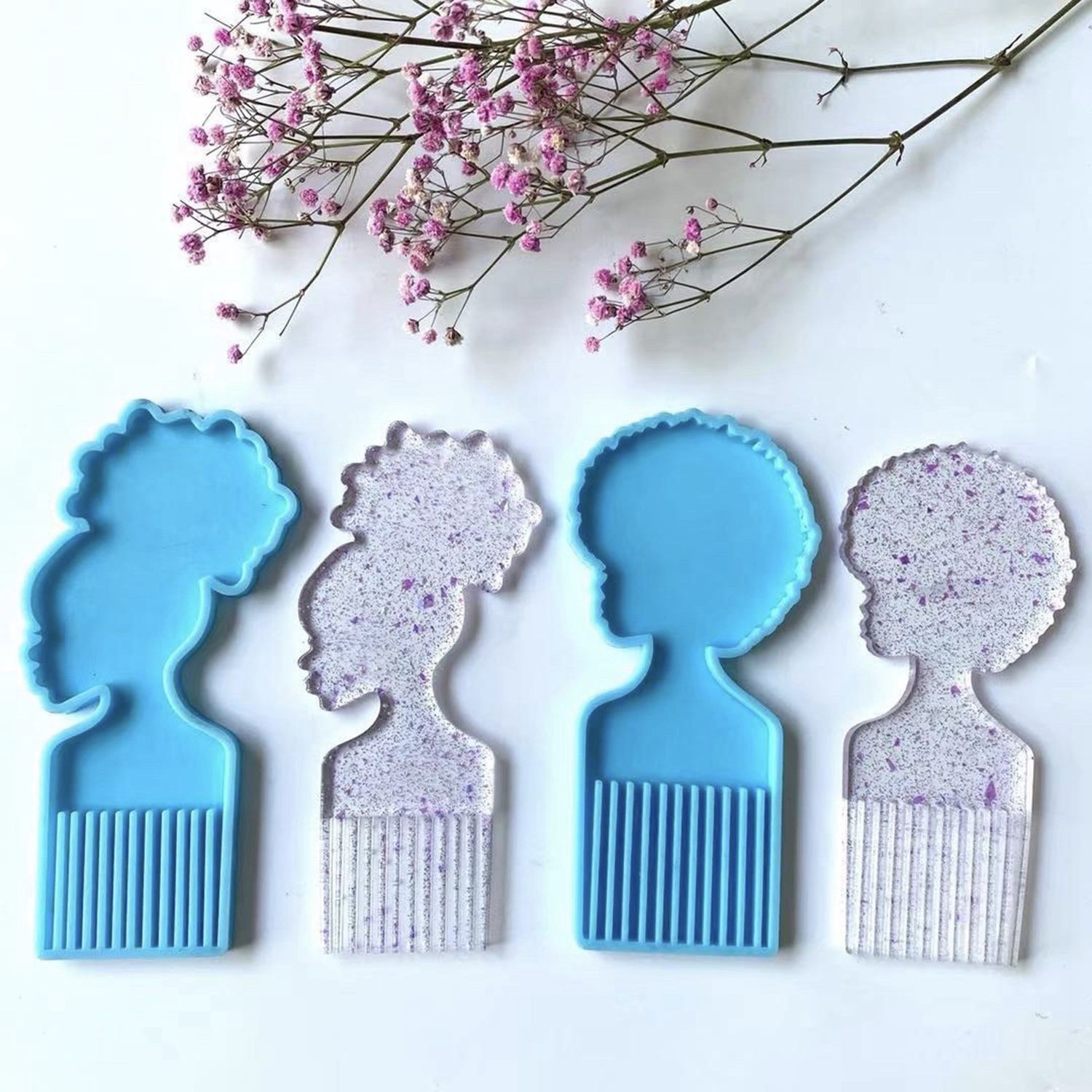 ABQR Afro Female Hair Pick Com - Beauty & Makeup Katia Di Paola review and price