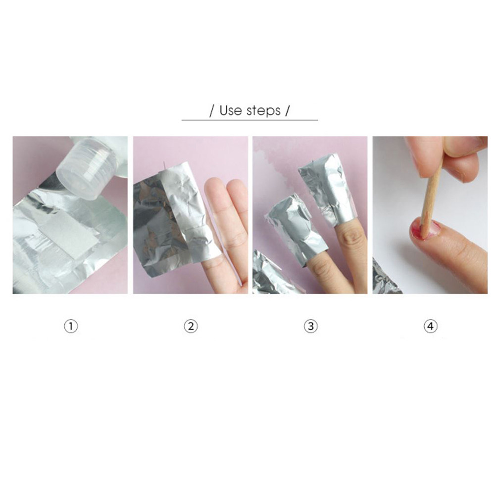 100Pcs Nail Polish Remover Pad - Gel Nail Polish review and price