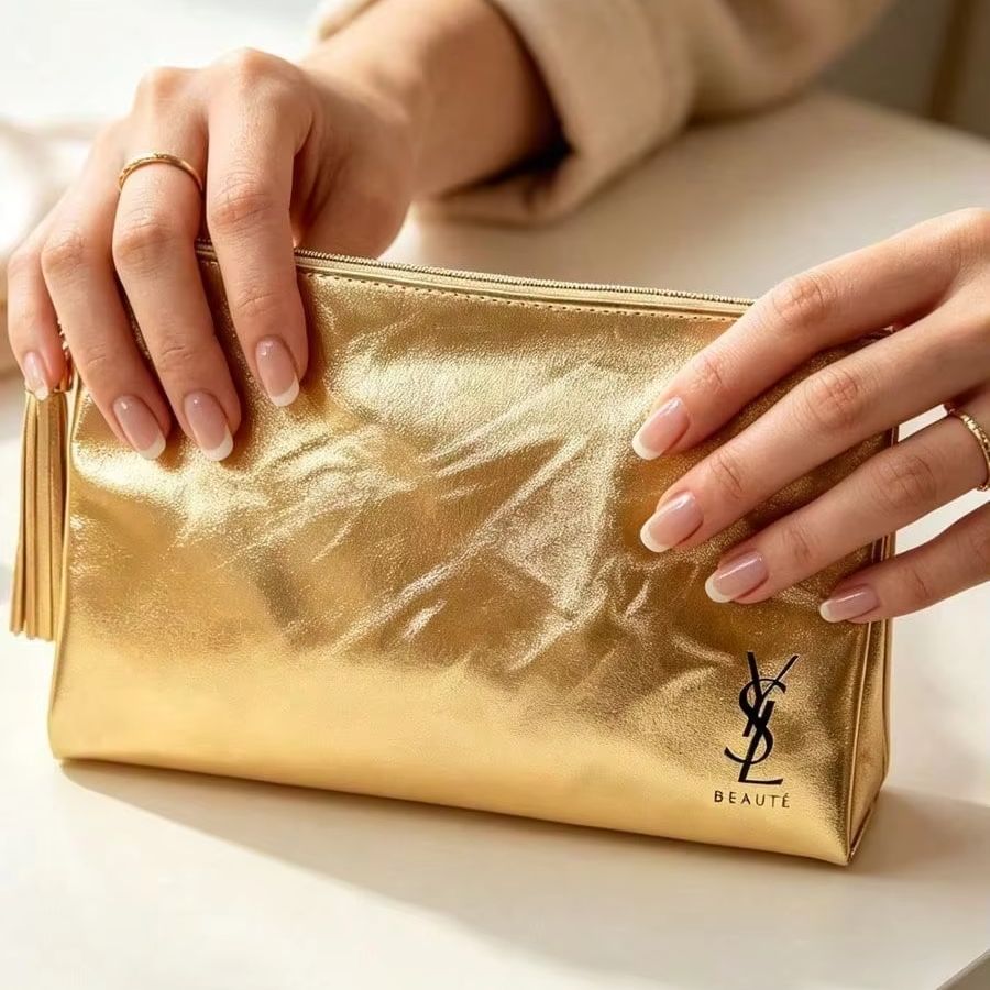 YSL Beaute Metallic Gold Zippe - Ysl Beauty Makeup review and price