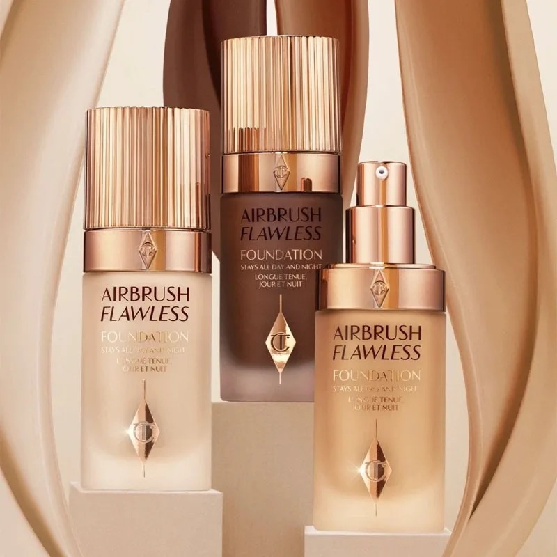 Charlotte Tilbury Lip Gloss Hi - Rare Beauty Makeup Kit review and price